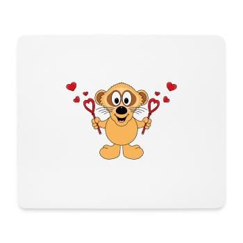 ERDMÄNNCHEN - SEIFENBLASEN - LIEBE - LOVE - Mousepad (Querformat) - Weiß - Vorne