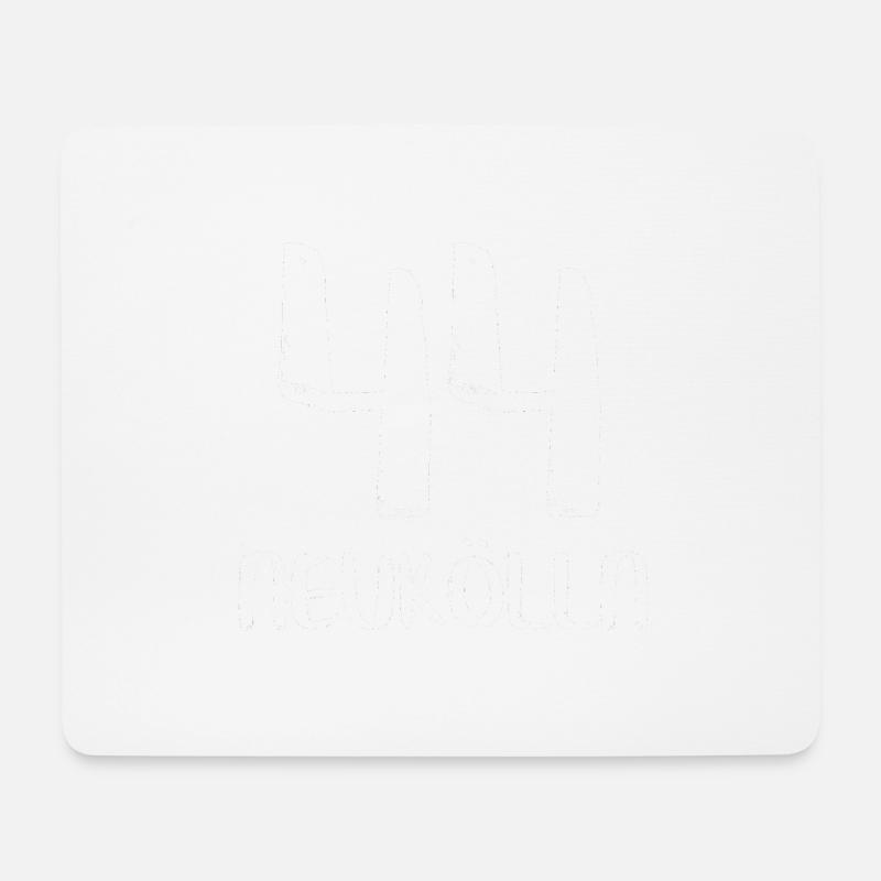 44 Neukoelln - Mousepad (Querformat) - Weiß