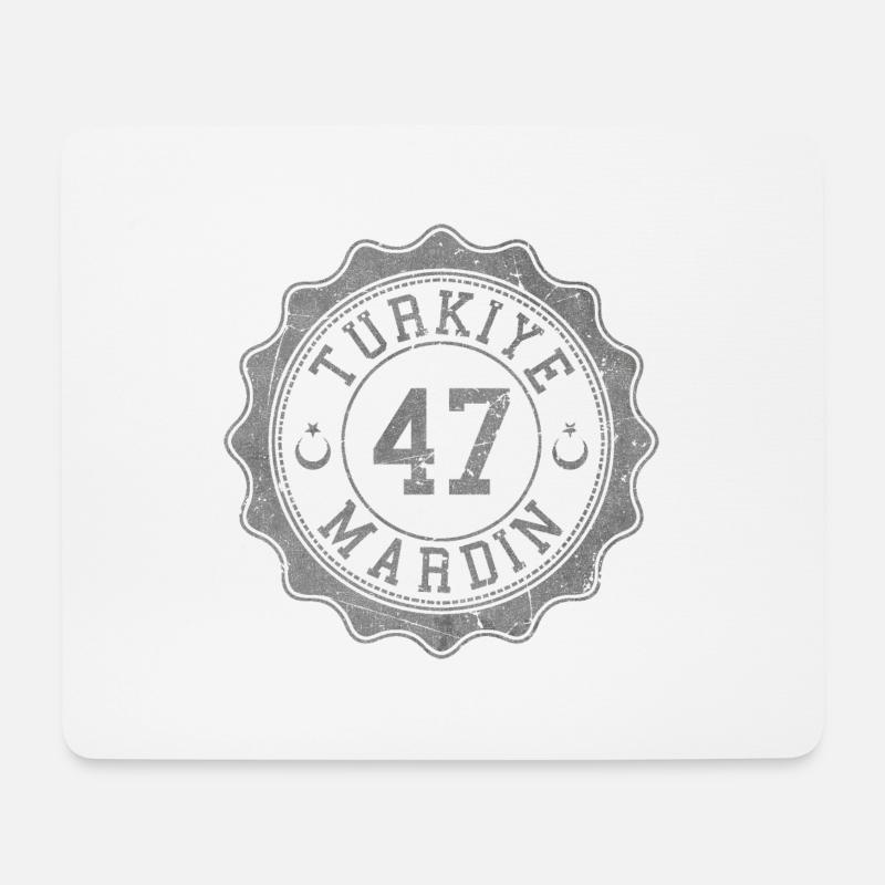Mardin - Mousepad (Querformat) - Weiß