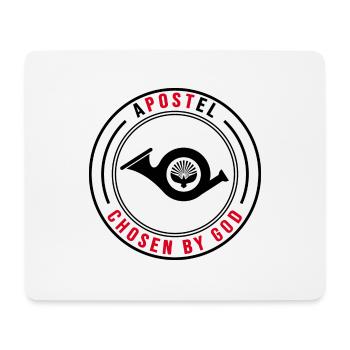 post briefträger postbote apostel - Mousepad (Querformat) - Weiß - Vorne
