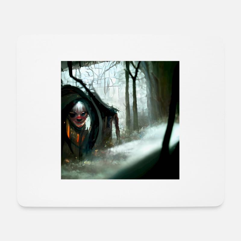 Verloren - Mousepad (Querformat) - Weiß