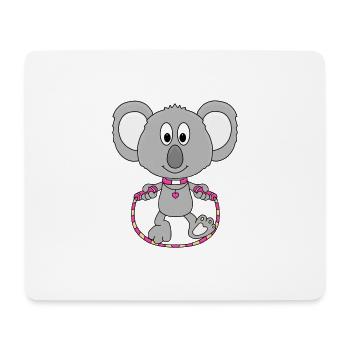 SPRINGSEIL - SEILSPRINGEN - KOALA - BABY - KIND - Mousepad (Querformat) - Weiß - Vorne