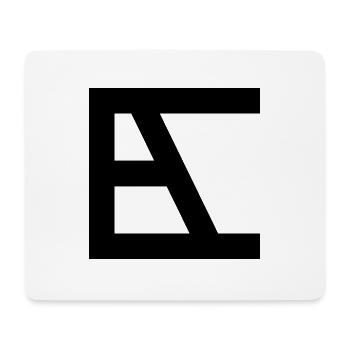 Name logo <> Ella - Mouse Pad (horizontal) - white - Front