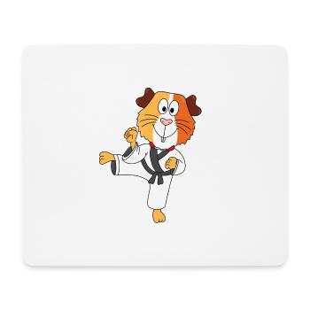 SELBSTVERTEIDIGUNG - KARATE - MEERSCHWEINCHEN - Mousepad (Querformat) - Weiß - Vorne