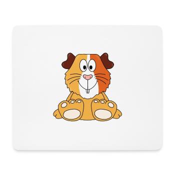 MEERSCHWEINCHEN - TIER - KIND - BABY - GESCHENKE - Mousepad (Querformat) - Weiß - Vorne