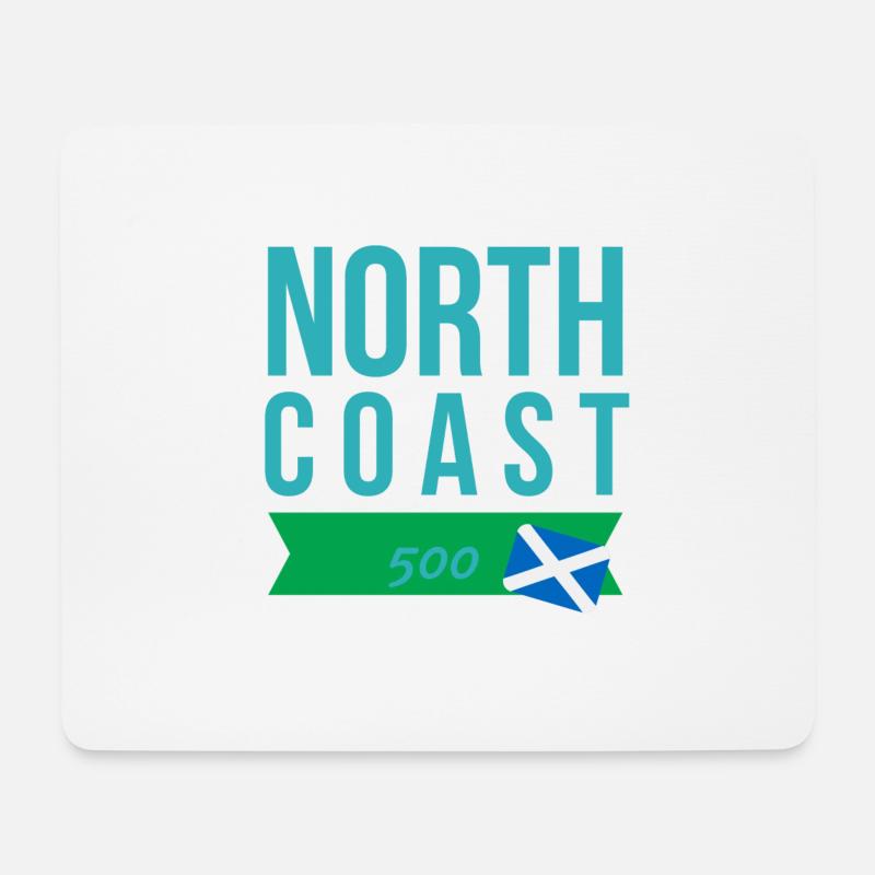 north coast 500 scotland - Mouse Pad (horizontal) - white