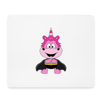 SUPERHELD - EINHORN - PFERD - PONY - KIND - BABY - Mousepad (Querformat) - Weiß - Vorne
