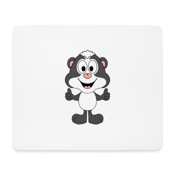 STINKTIER - TIER - TIERISCH - GUT - SUPER - KINDER - Mousepad (Querformat) - Weiß - Vorne