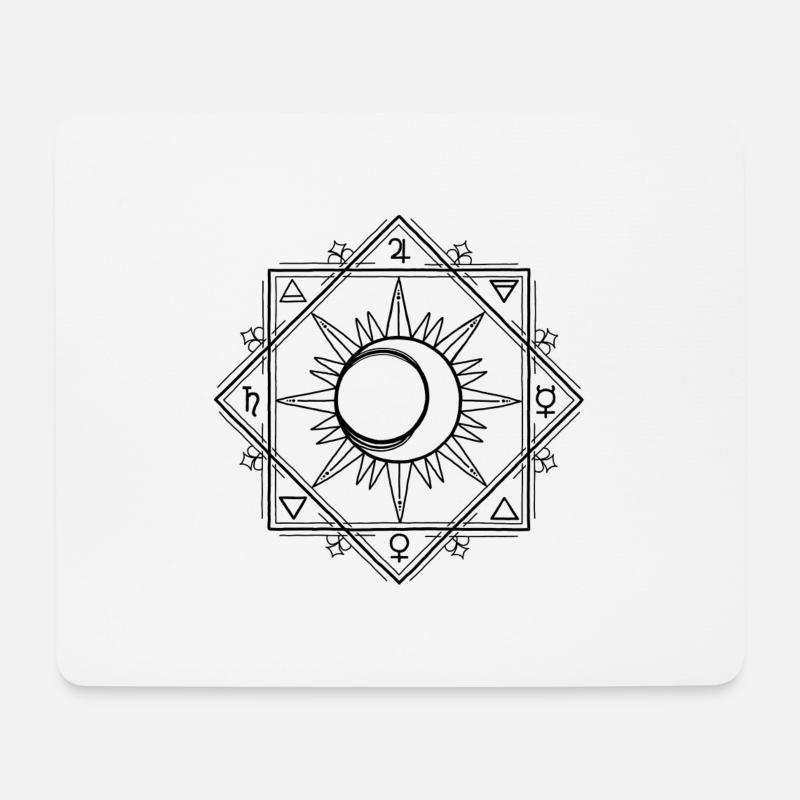 Formel - Mousepad (Querformat) - Weiß