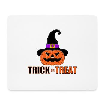 TRICK OR TREAT - HALLOWEEN - KÜRBIS - Mousepad (Querformat) - Weiß - Vorne