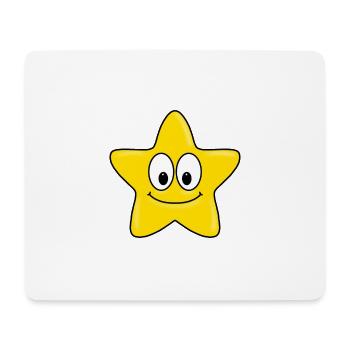 STERN - KINDER - BABYS - GESCHENKIDEEN - Mousepad (Querformat) - Weiß - Vorne