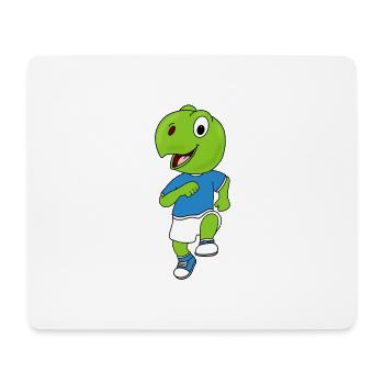 SCHILDKRÖTE - LAUFEN - JOGGEN - SPORT - TIER - Mousepad (Querformat) - Weiß - Vorne