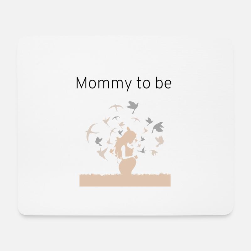 Mommy to be - Mouse Pad (horizontal) - white