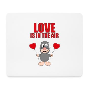 MAULWURF - LUFTBALLONS - LOVE IS IN THE AIR - Mousepad (Querformat) - Weiß - Vorne