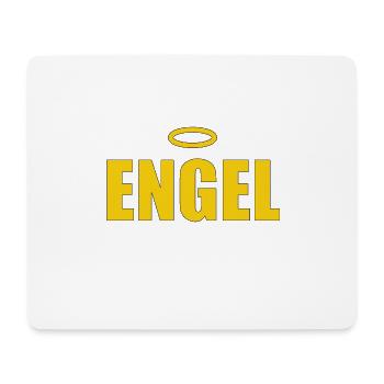 ENGEL - HIMMEL - HEILIGENSCHEIN - Mousepad (Querformat) - Weiß - Vorne