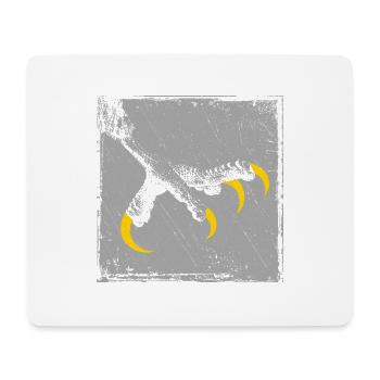 Eagle's claw - Mouse Pad (horizontal) - white - Front