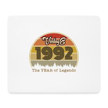 Vintage 1992 - Mouse Pad (horizontal) - white - Front