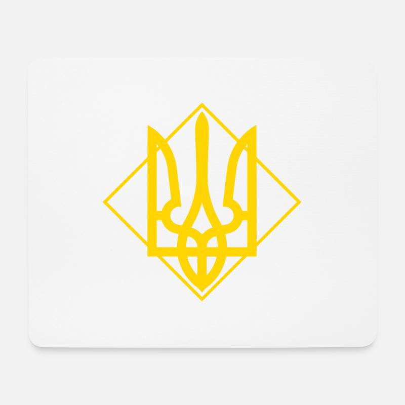 Ukraine - Mousepad (Querformat) - Weiß