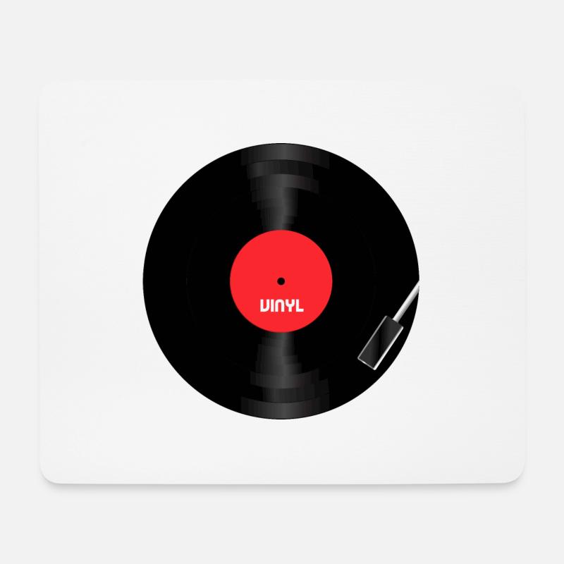 Vinyl - Mouse Pad (horizontal) - white