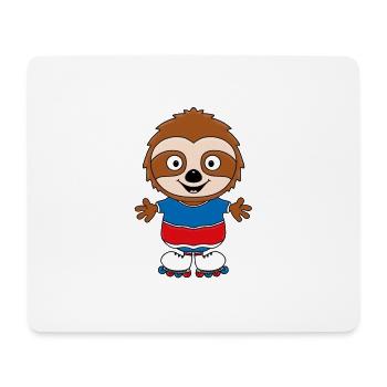 INLINE SKATES - SPORT - FITNESS - FAULTIER - Mousepad (Querformat) - Weiß - Vorne