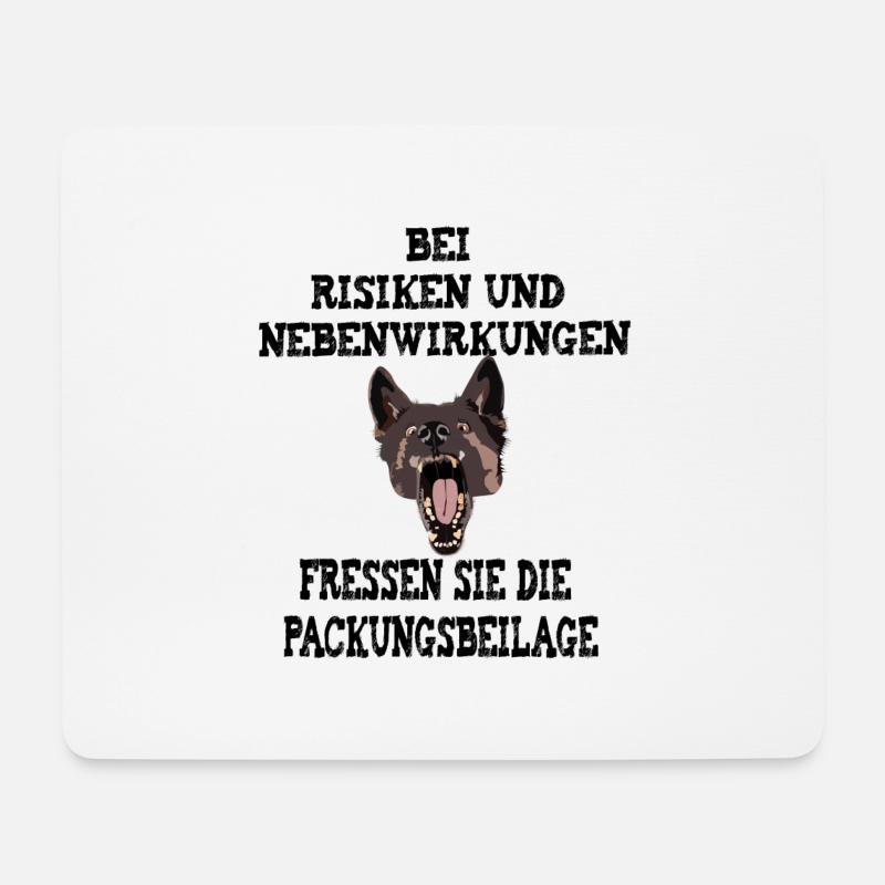 GAG - Mousepad (Querformat) - Weiß