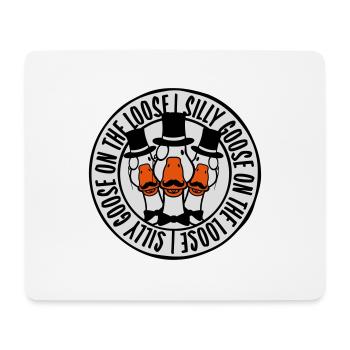 goose on the loose - Mousepad (Querformat) - Weiß - Vorne