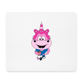 AMERICAN FOOTBALL - EINHORN - SPORT - TIERISCH - Mousepad (Querformat) - Weiß - Vorne