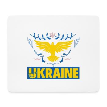Ukraine - Mousepad (Querformat) - Weiß - Vorne