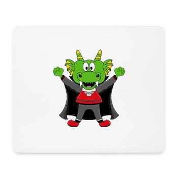 HALLOWEEN - DRACHE - VAMPIR - DRACULA - BABY - Mousepad (Querformat) - Weiß - Vorne