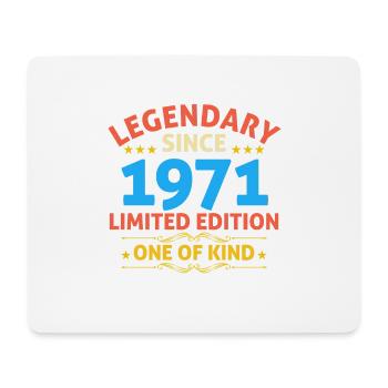 Legendary since 1971 Limited Edition - Mouse Pad (horizontal) - white - Front