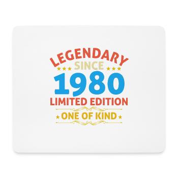 Legendary since 1980 Limited Edition - Mouse Pad (horizontal) - white - Front