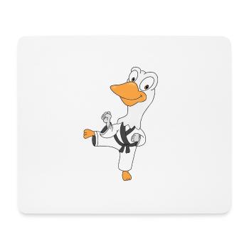 GANS - SELBSTVERTEIDIGUNG - KARATE - JUDO - SPORT - Mousepad (Querformat) - Weiß - Vorne