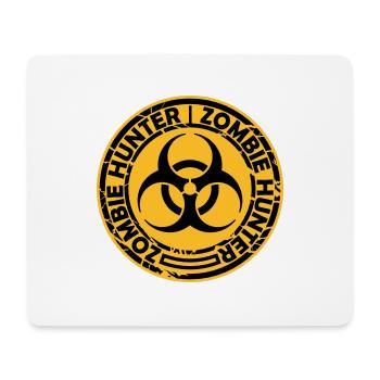 zombie hunter Halloween quote - Mouse Pad (horizontal) - white - Front