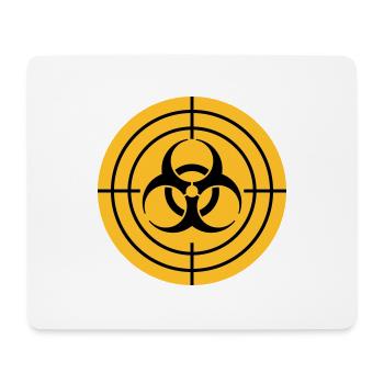 Biohazard Sight Zombie Hunter - Mouse Pad (horizontal) - white - Front