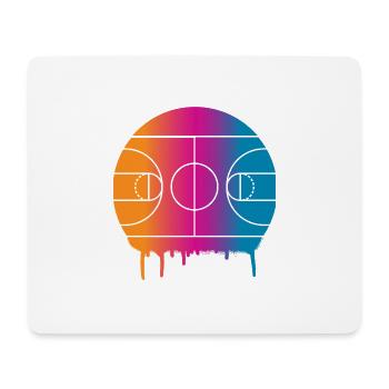 Basketball - Mouse Pad (horizontal) - white - Front