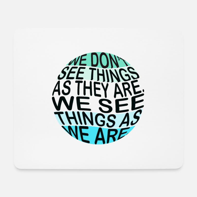 we see2 - Mouse Pad (horizontal) - white