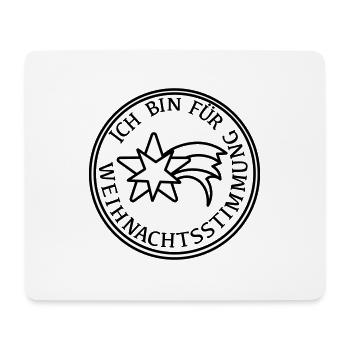 Weihnachtsstimmung - Mousepad (Querformat) - Weiß - Vorne
