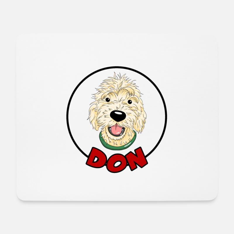 DonComic1 2 - Mousepad (Querformat) - Weiß