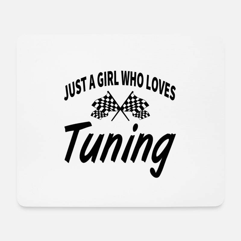 Car - Mouse Pad (horizontal) - white