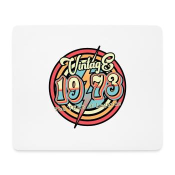 1973 Vintage - Mousepad (Querformat) - Weiß - Vorne