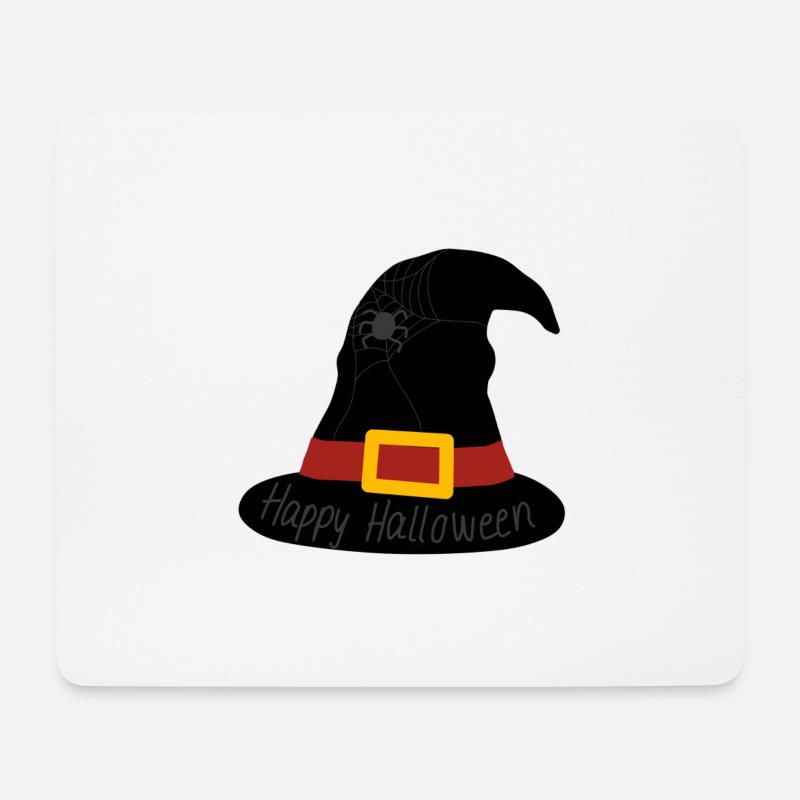 Happy Halloween - Mousepad (Querformat) - Weiß