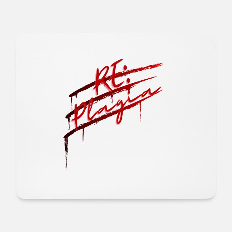 RE:Plagia Halloween - Mousepad (Querformat) - Weiß