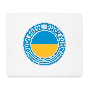 Conception du logo Puck Futin - Tapis de souris (format paysage) - blanc - Devant