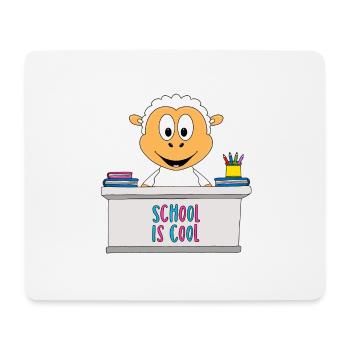 SCHAF - SCHULE - SCHÜLER - LEHRER - TIER - Mousepad (Querformat) - Weiß - Vorne