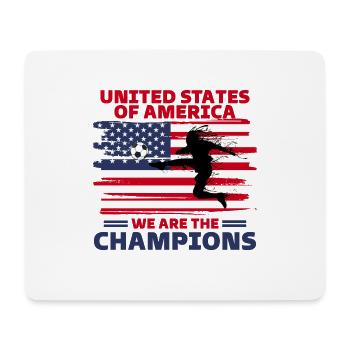 United States of America Football 2022 supporter - Mouse Pad (horizontal) - white - Front