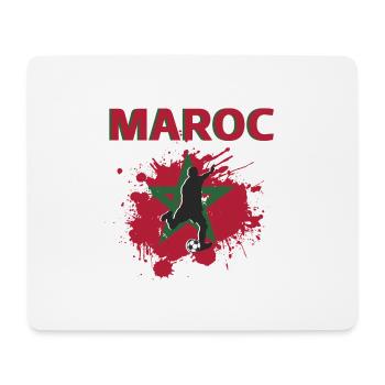 Maroc Football 2022 supporter de Maroc foot - Tapis de souris (format paysage) - blanc - Devant