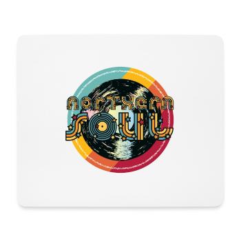 Northern Soul Vintage - Mouse Pad (horizontal) - white - Front