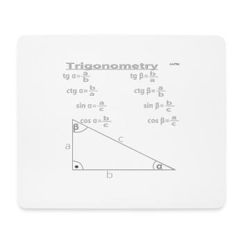 Trigonometry - Mouse Pad (horizontal) - white - Front