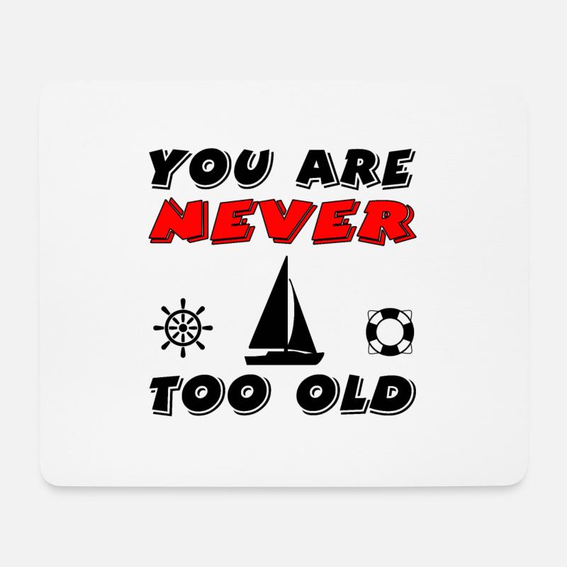 Sail - Mouse Pad (horizontal) - white