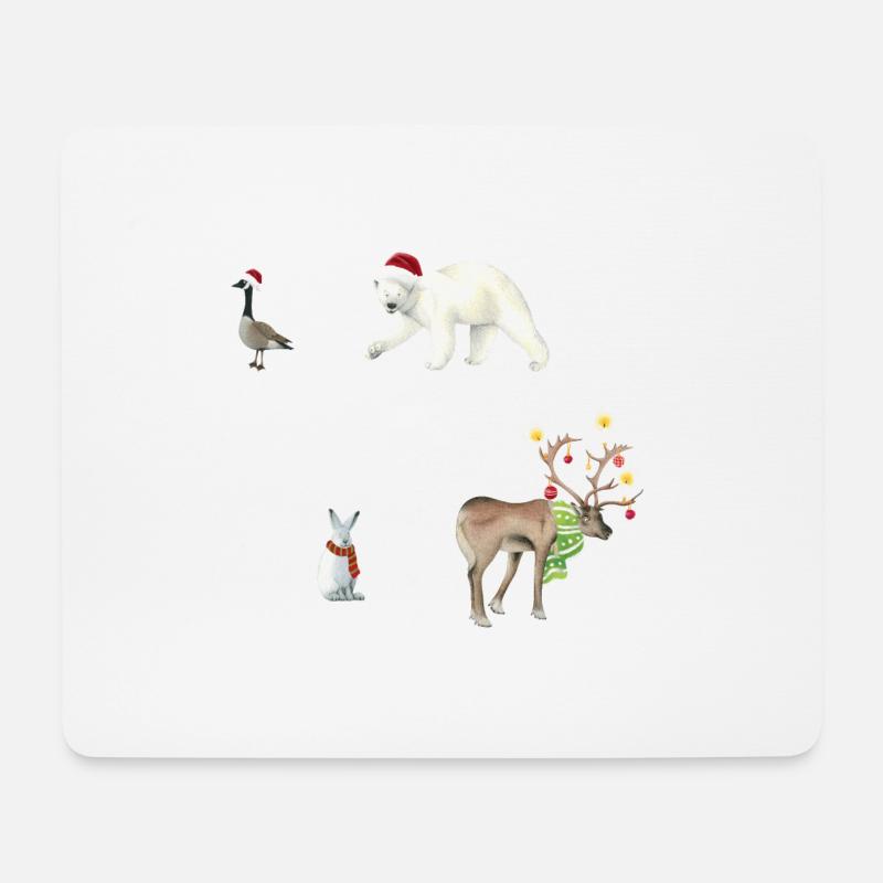 Christmas - Mouse Pad (horizontal) - white